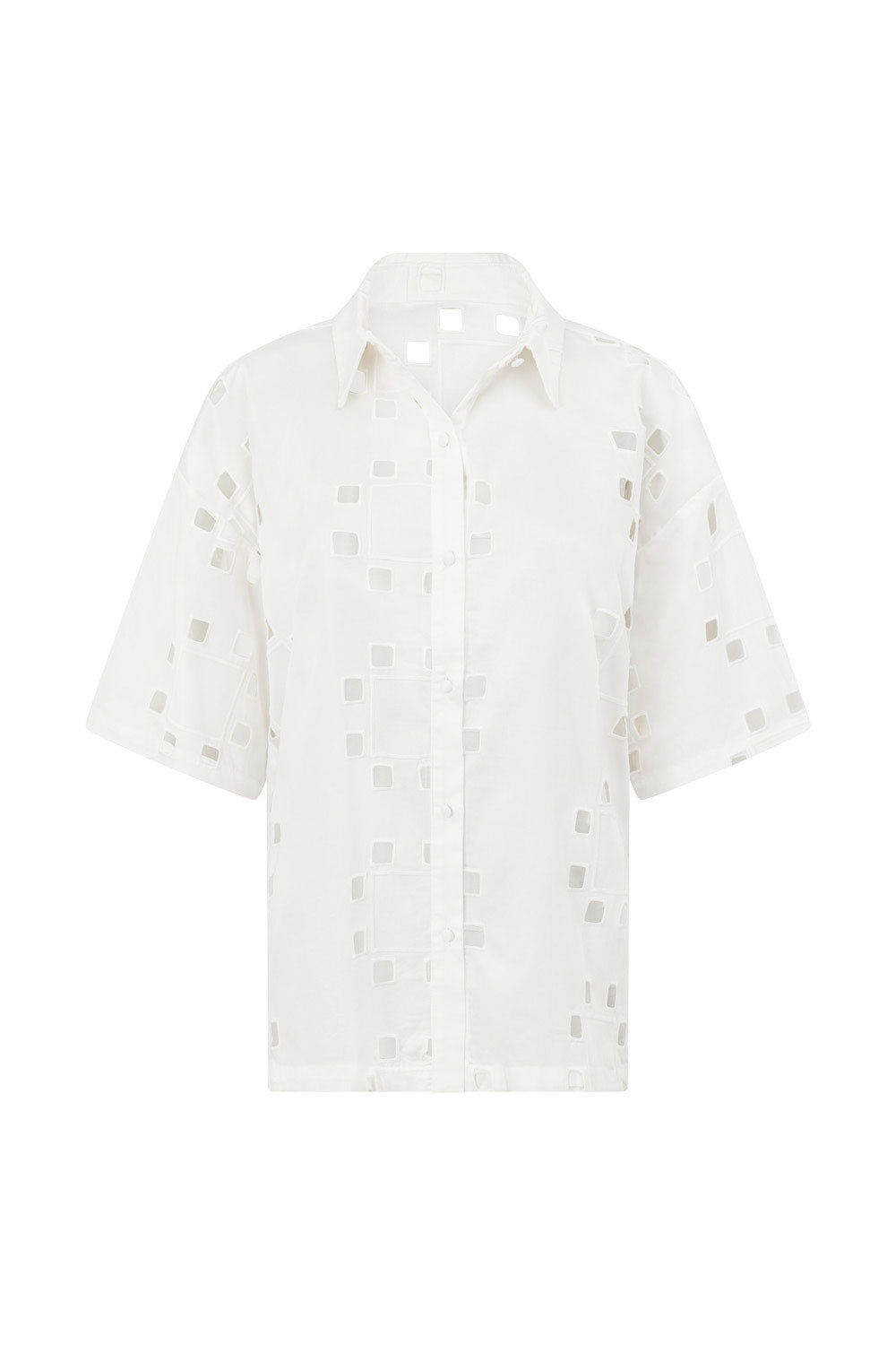 Unique Ellakai Cutwork Top - One - of - a - Kind Sample