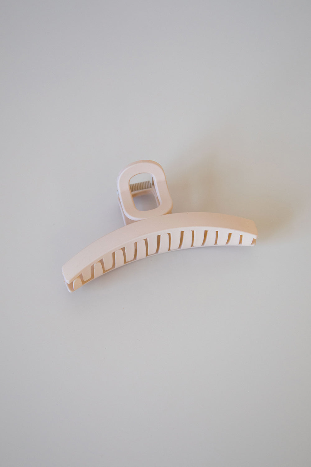 Pastel Blush Sia Claw Clip for Effortless Updos