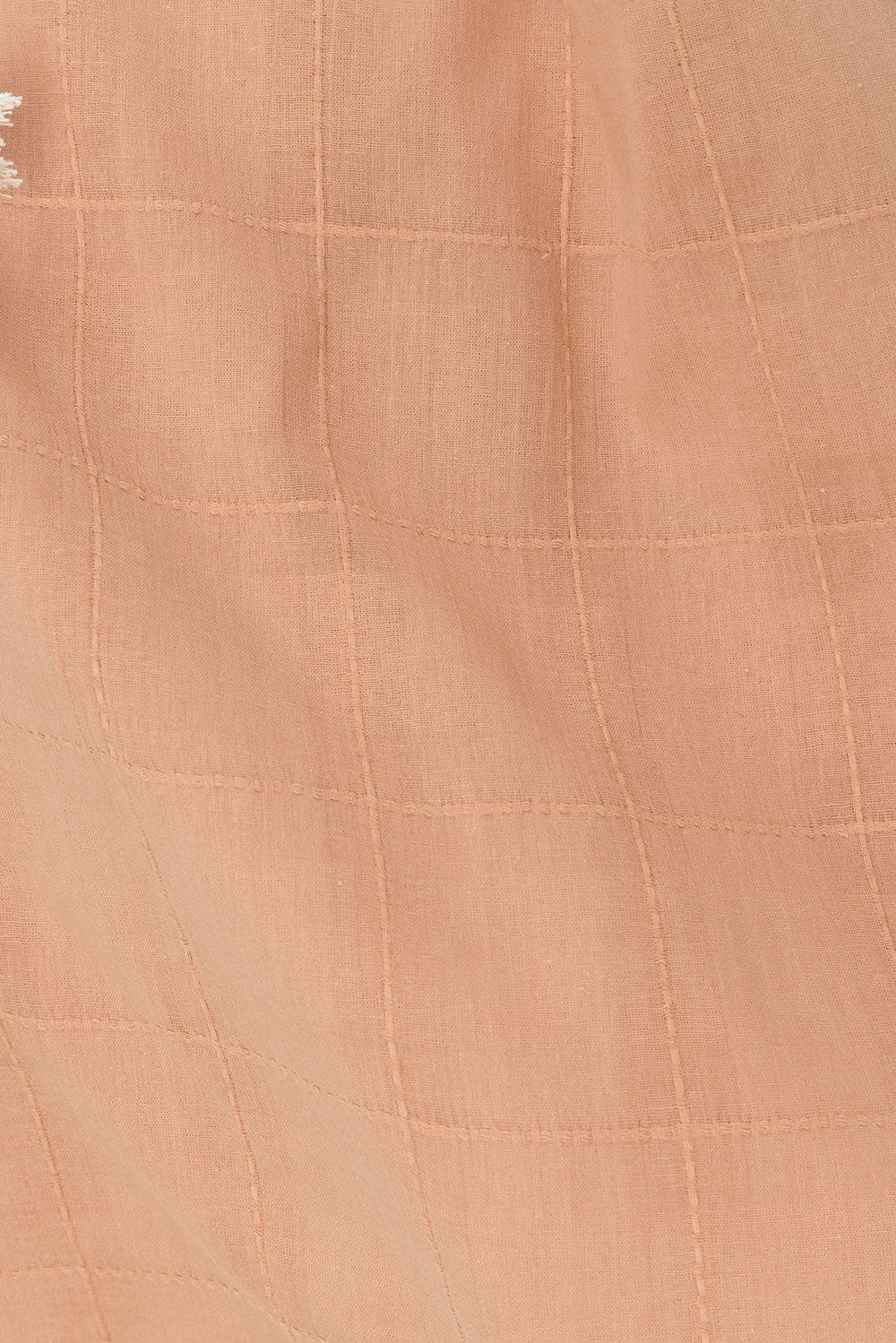 Dusty Rust Natural Cotton Asymmetric Strap Emmie Top for Seaside Summers