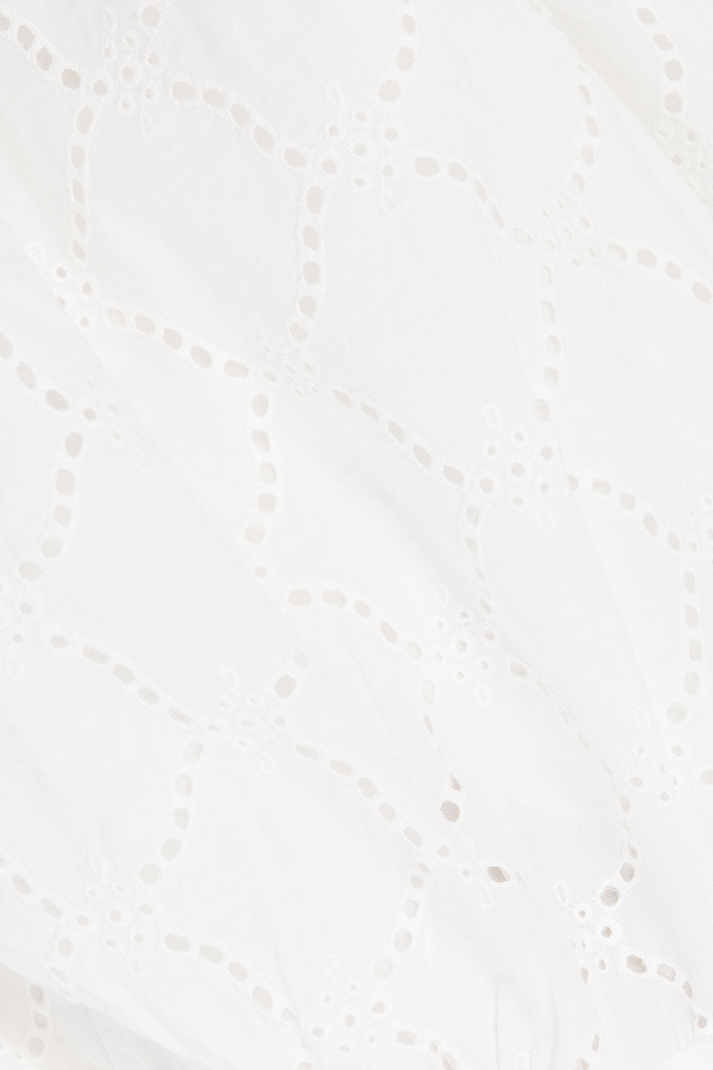 Exquisite White Naima Dress with Billowing Puff Sleeves