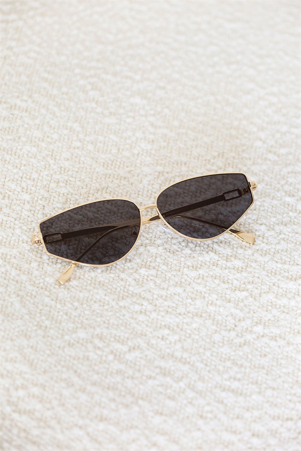 Stylish 90s-Inspired Black Irina Fashion Sunglasses for Trendy Outfits
