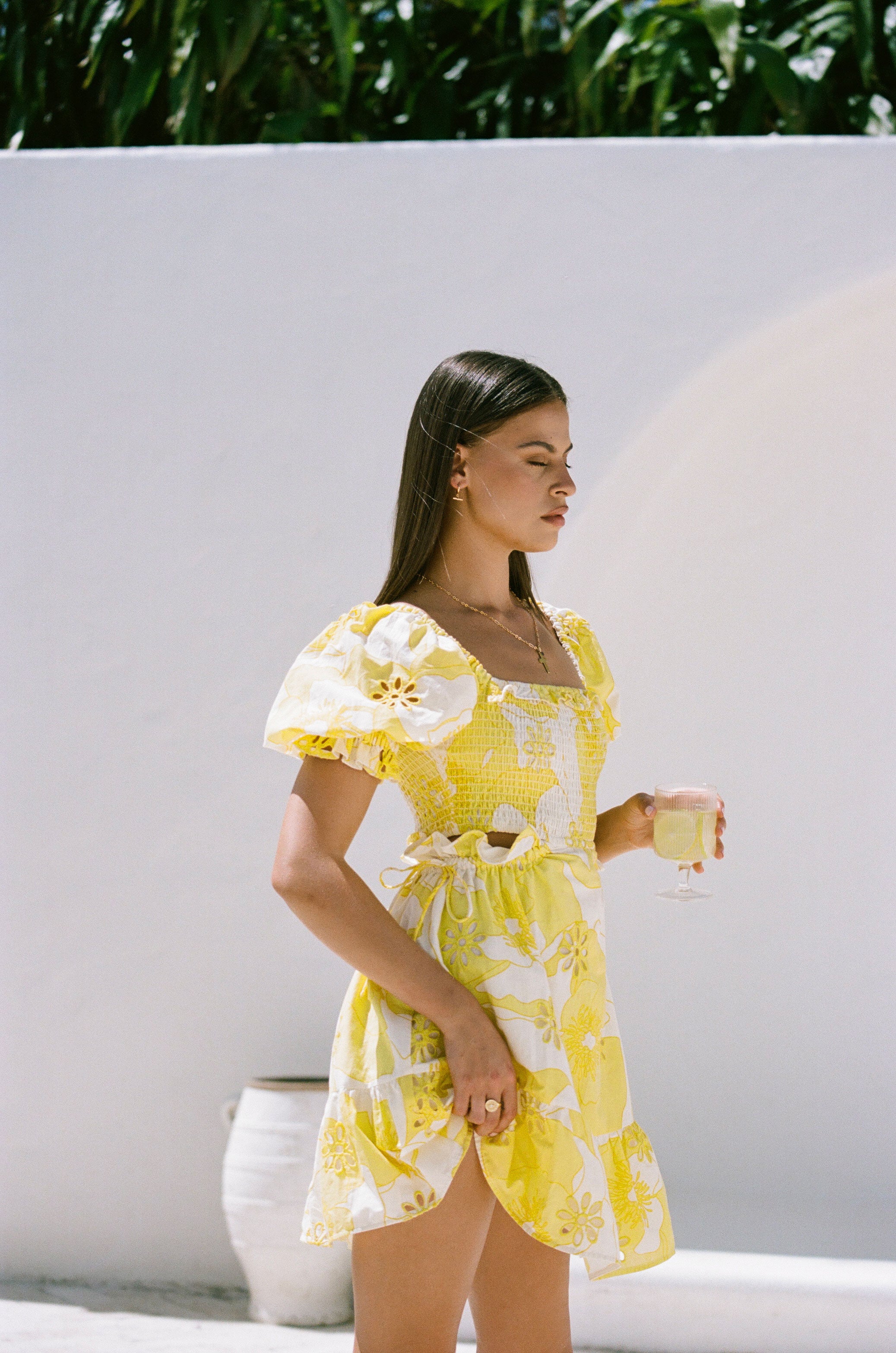 Exclusive Sample of Mariz Shirred Women's Dress