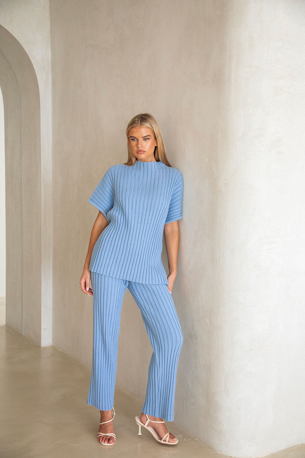 Unique Blue Celine Style Pants in Extra Small Size