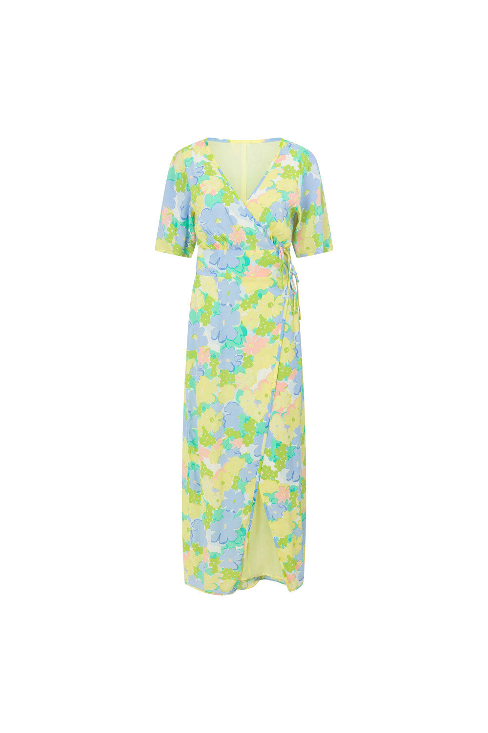 Exquisite Floral Dream Aquitaine Wrap Dress for Women