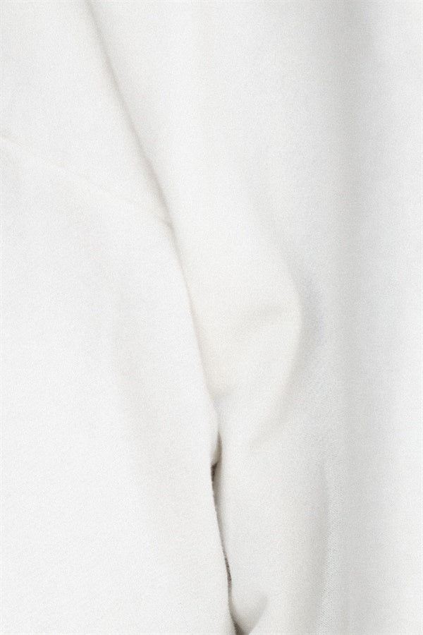 Exclusive Off-White Terry Back Amada Top with Unique Detailing