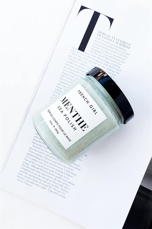 French Girl Mint Sea Body Polish for Nourishing and Exfoliating Skin
