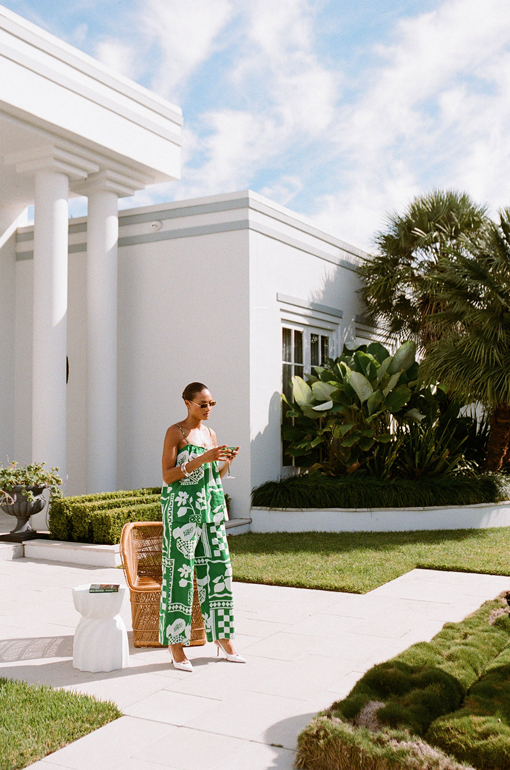 Exquisite Alani Top in Stunning Lemoni Green