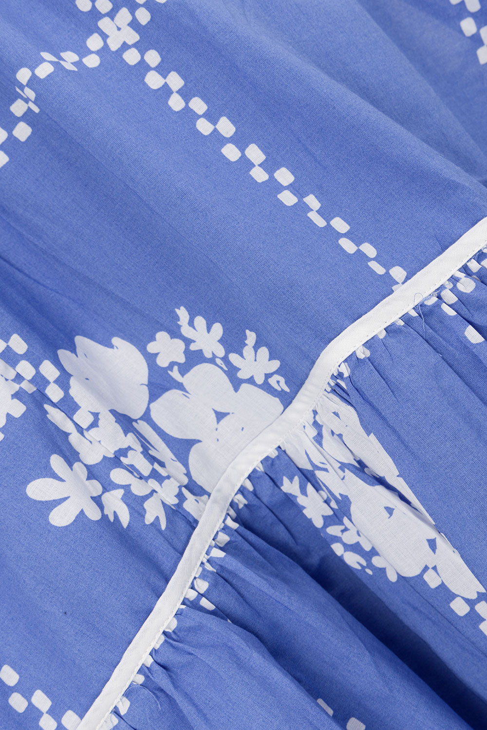 Stunning Lili Maxi Dress with Exclusive Checked Flower Print