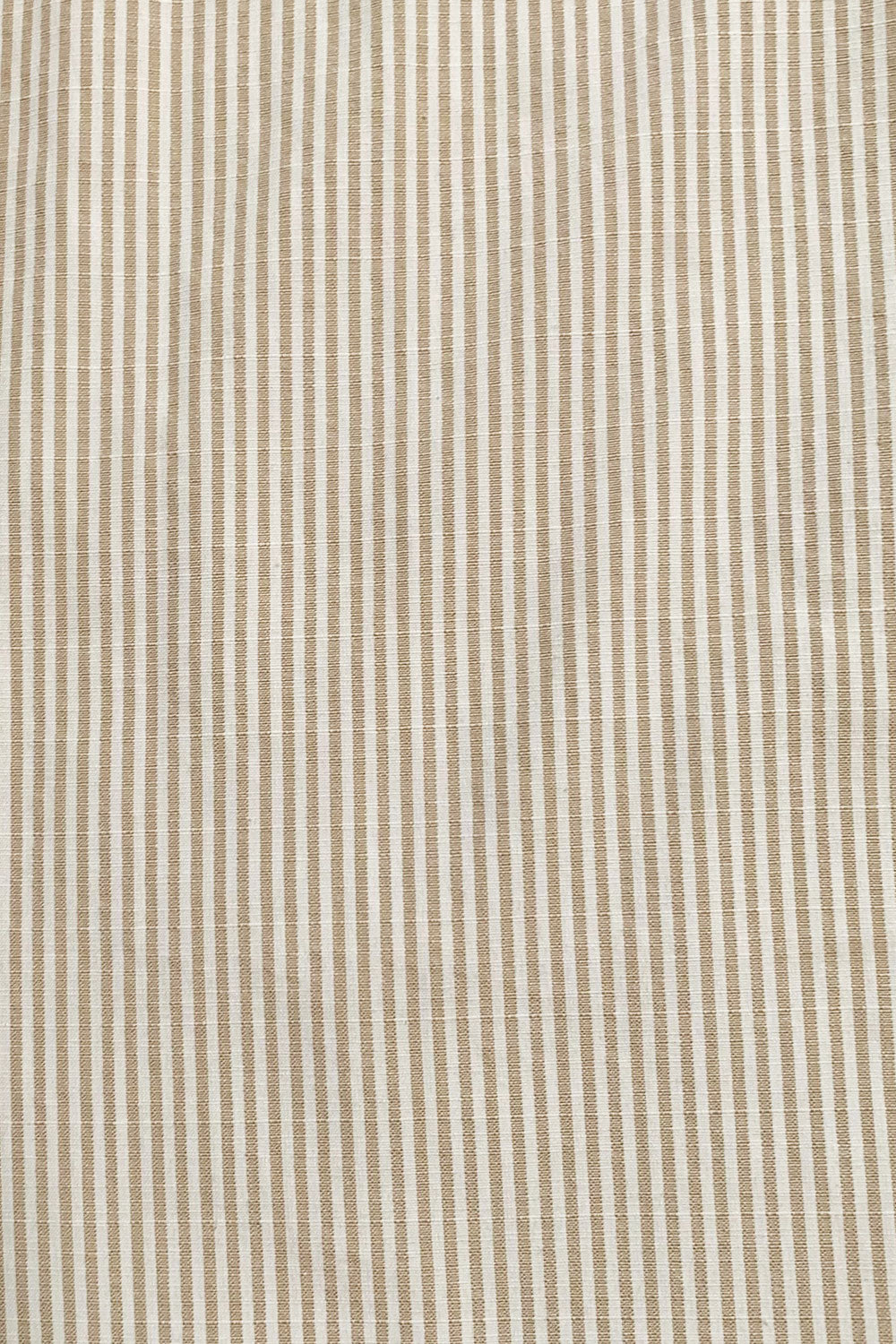 Fashionable Women's Aubree Beige Cotton Stripe Top