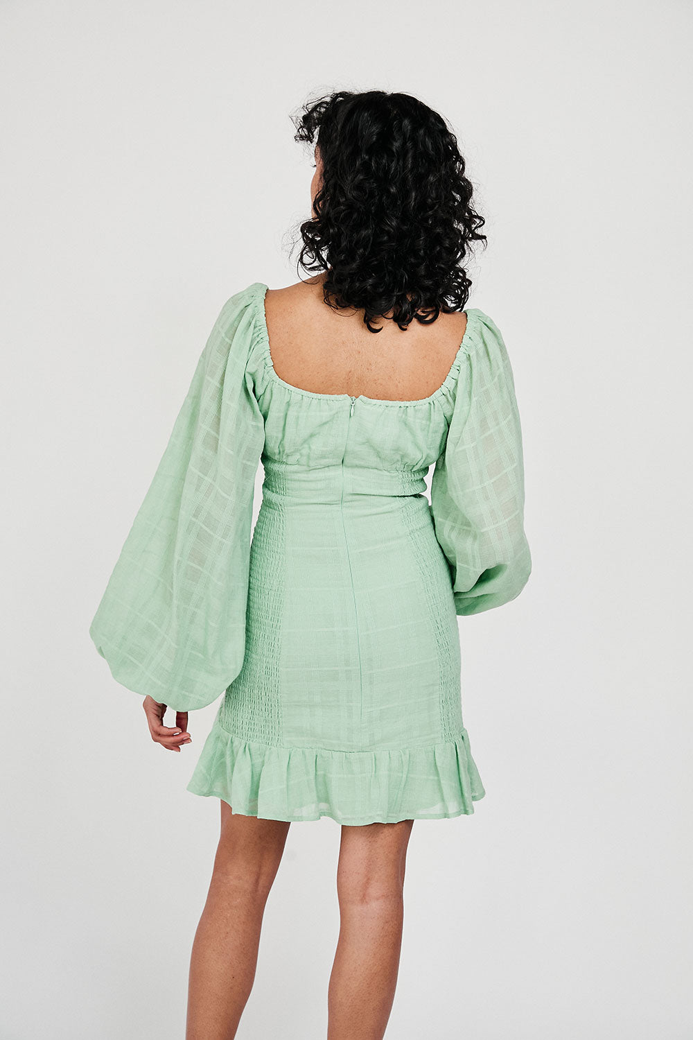 Exclusive Sabo Skirt Sample - Kait Women's Dress