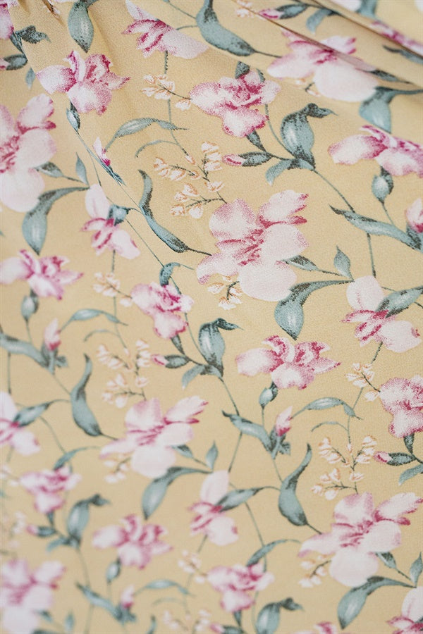 Sabo's Exclusive Aloe Floral Dress from Between Sea & Sky Collection