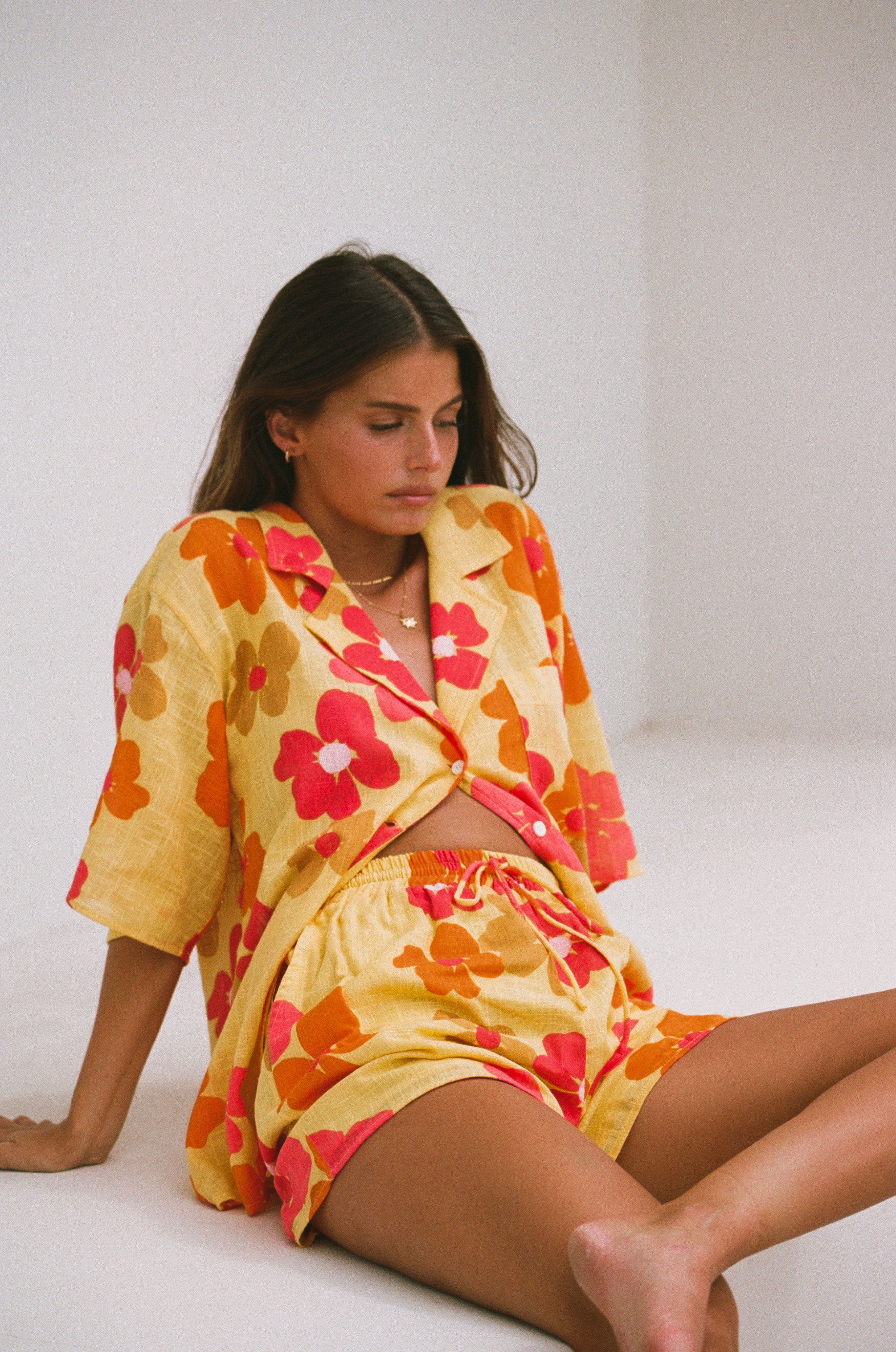 Exclusive Thessy XS Top - Stunning Romance Floral Design