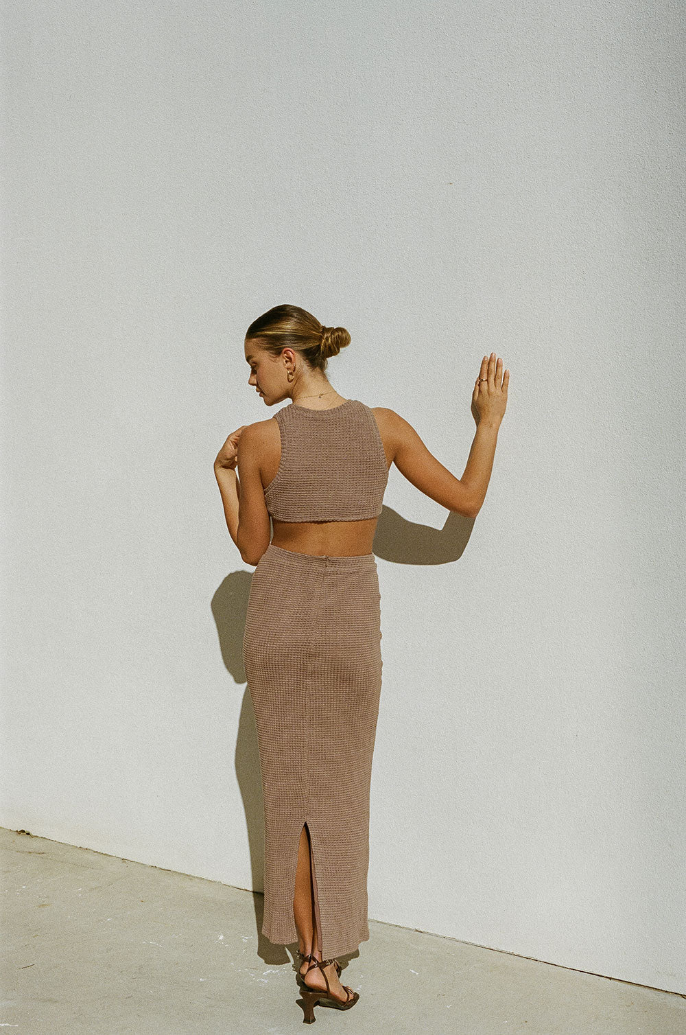 Sabo's Exclusive Ollie Cropped Tan Women's Top
