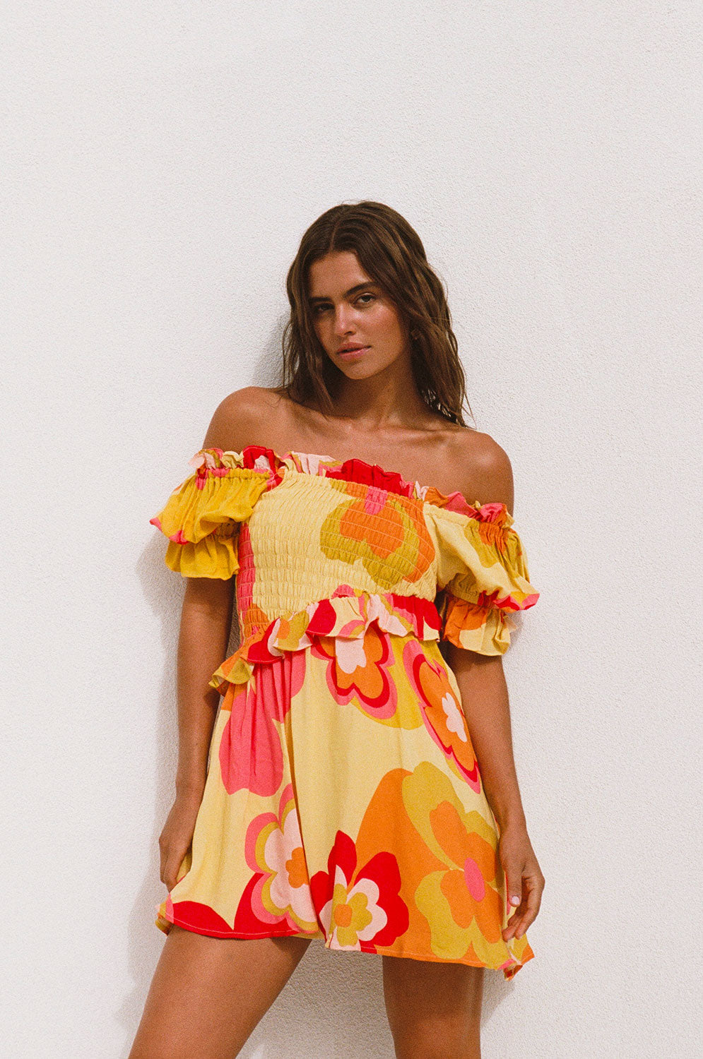Stylish Jaden Off-the-Shoulder Party and Vacation Dress