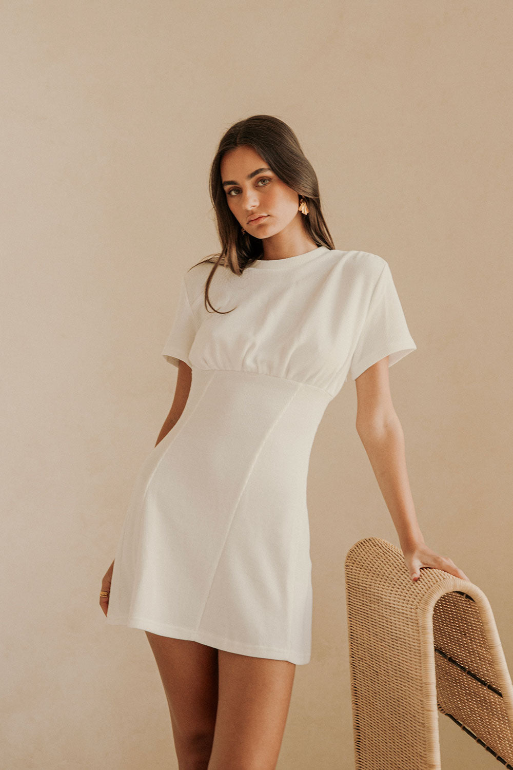 Unique Sabo Mali Dress Sample with Faint Grey Mark