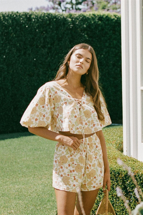 Floral-Printed Palmer Women's Fashion Top