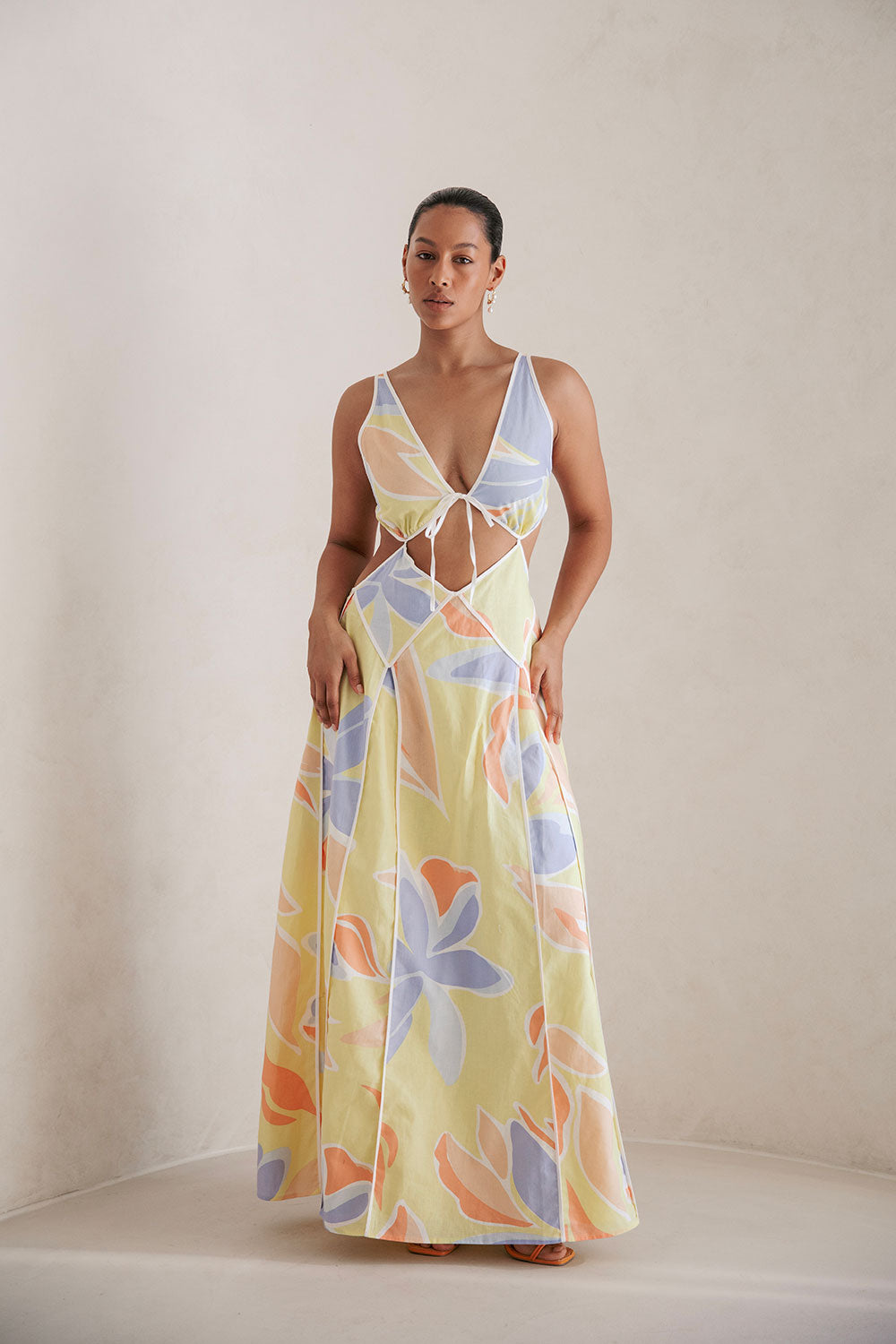 SAMPLE - Eliska Women's Dress in Elia Purple Shade