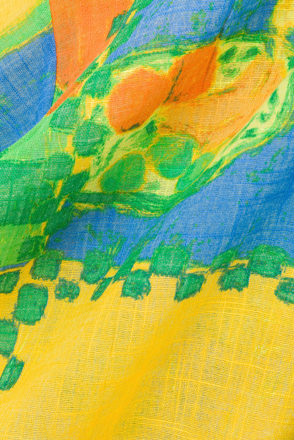 Morning Yellow Cascade Top - A Stylish Women's Blouse