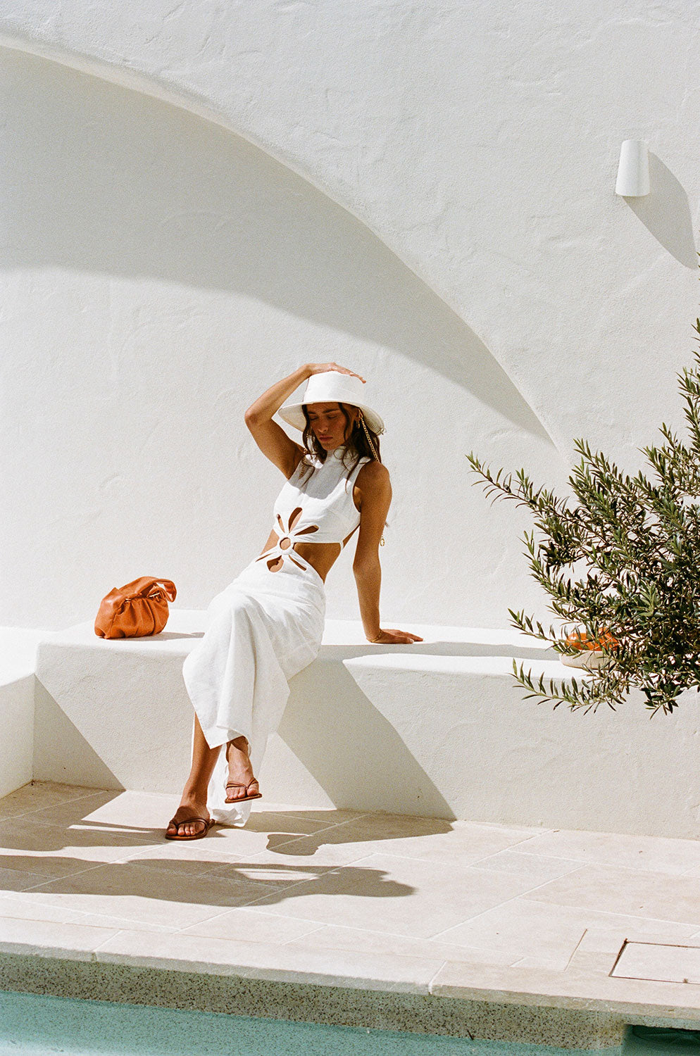 Unique Sample of Omnia Mid-Length Women's Dress