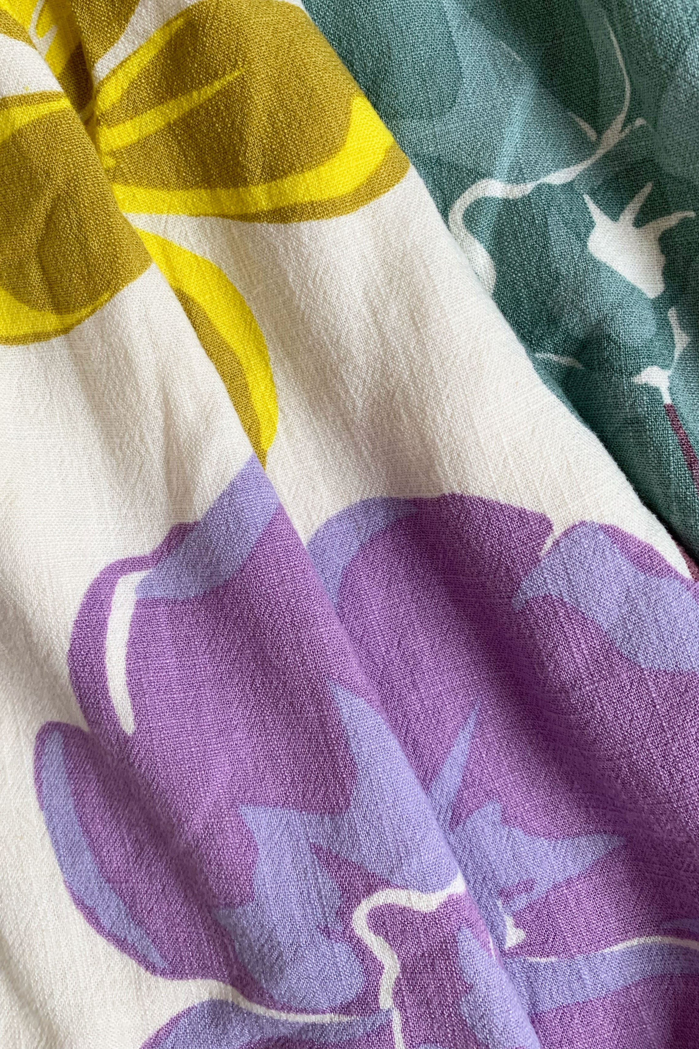 Unique Oralia Royal Floral Skirt - Sample Piece