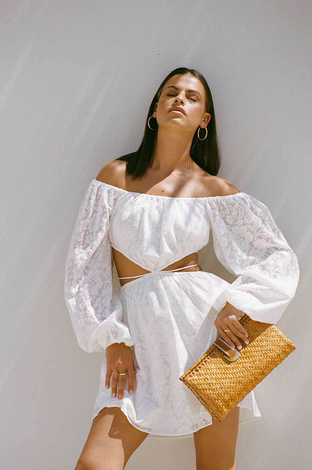Unique Sample of Naiya Off - the - Shoulder Women's Dress