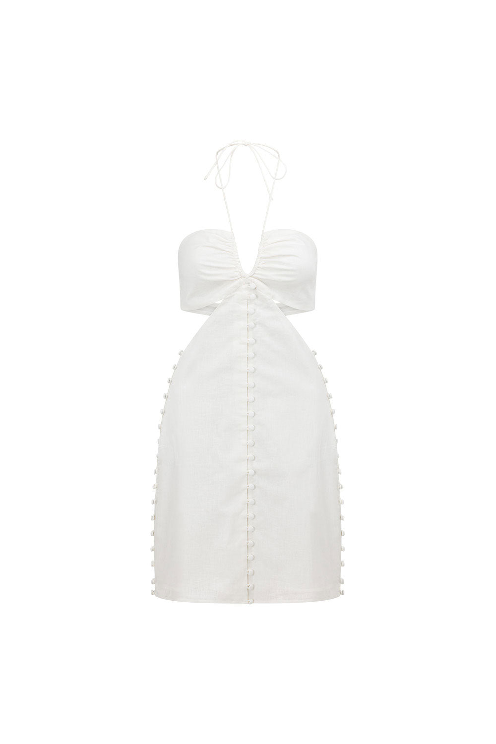 Unique Backless Deluca Dress with a Faint Flaw