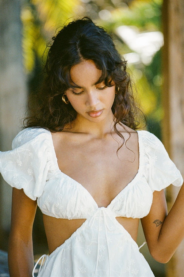 Exquisite Embroidered Eilish Sample Dress