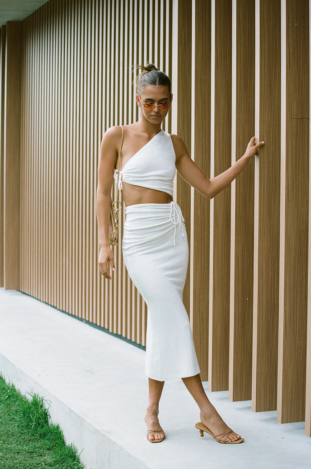 Unique Azaria Midi Dress - One - of - a - Kind Sample with a Distinctive Flair
