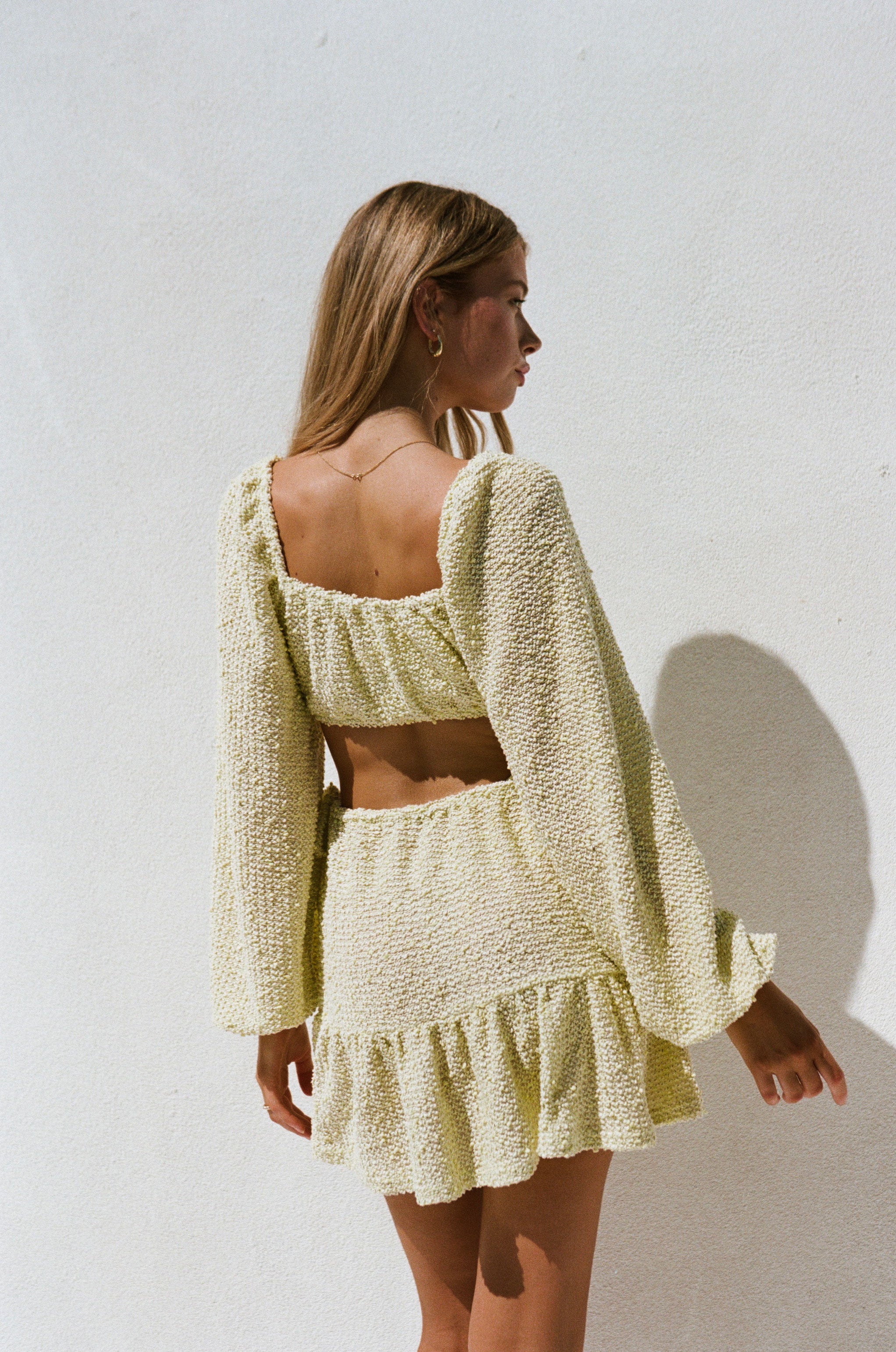 Sample Indie Citrus Cutout Women's Dress