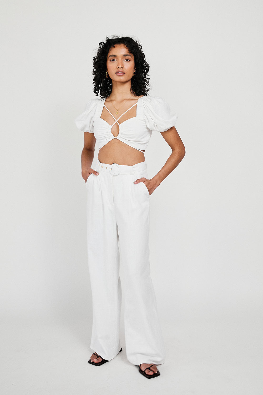 Unique Saylor Pants Sample - Waist Tie Missing