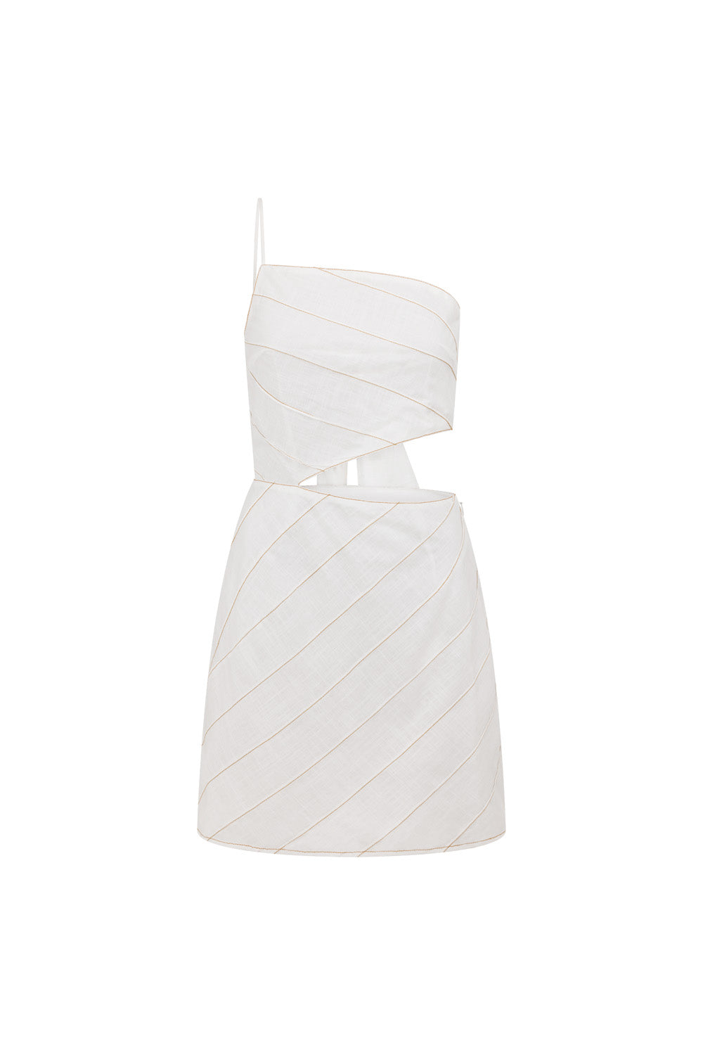Stylish Charlea Cutout Women's Cotton Dress for Various Occasions
