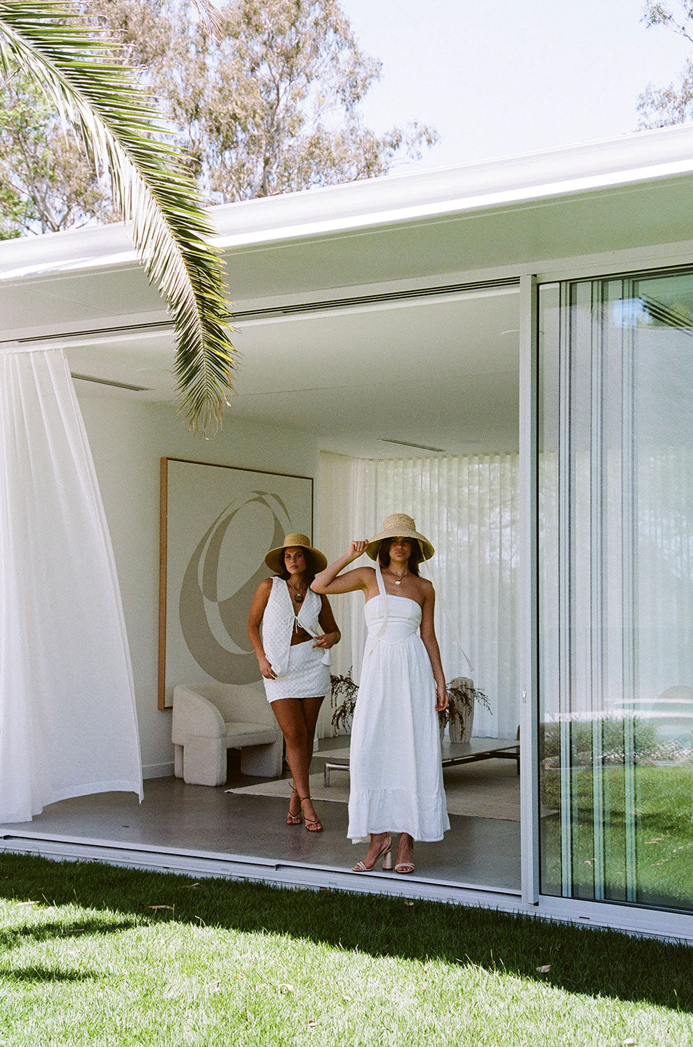 Exquisite White Raw Cotton Kenna Dress for Bridal Events and Long Lunches