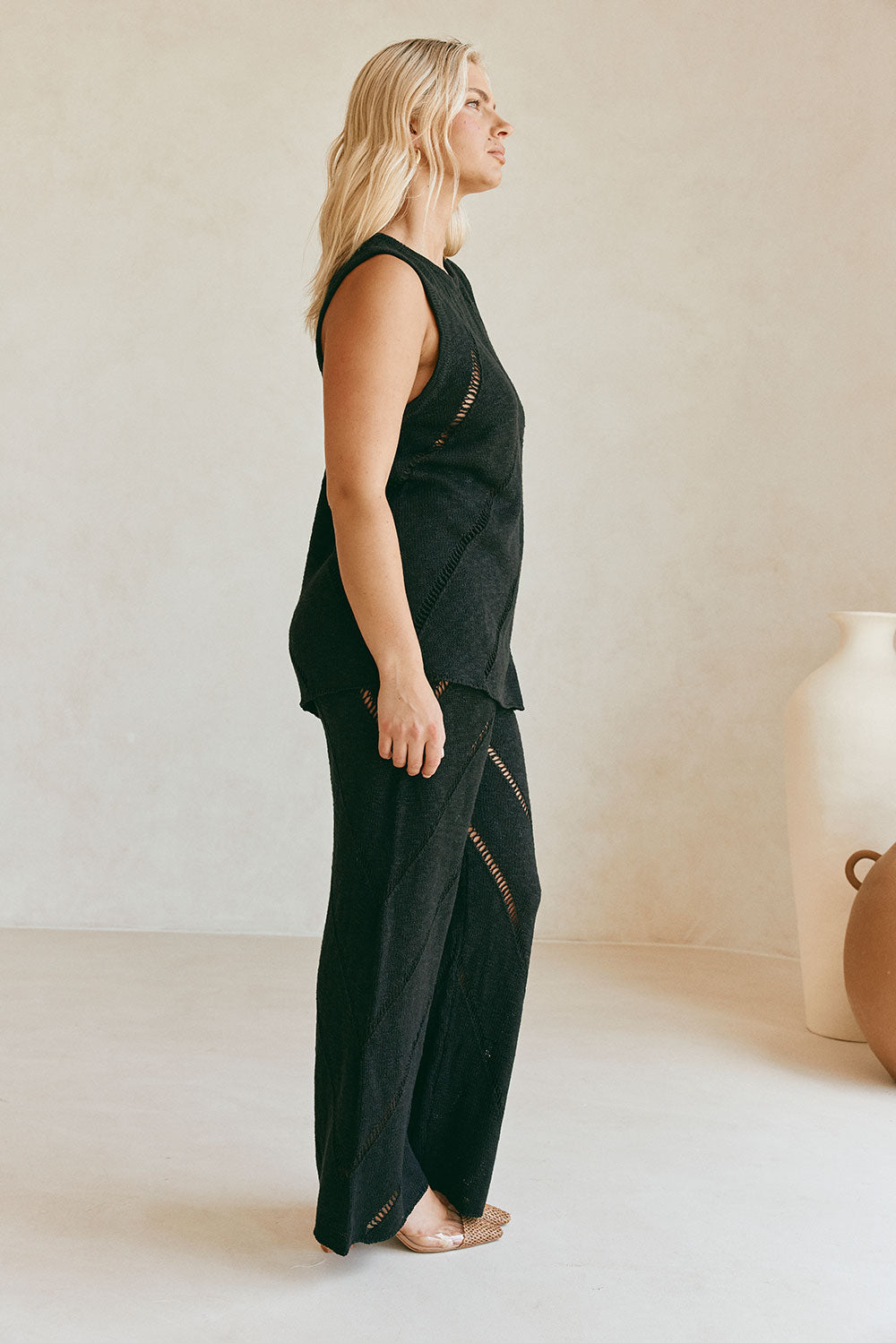 Exclusive Black Josiah Women's Top - One - of - a - Kind Sample