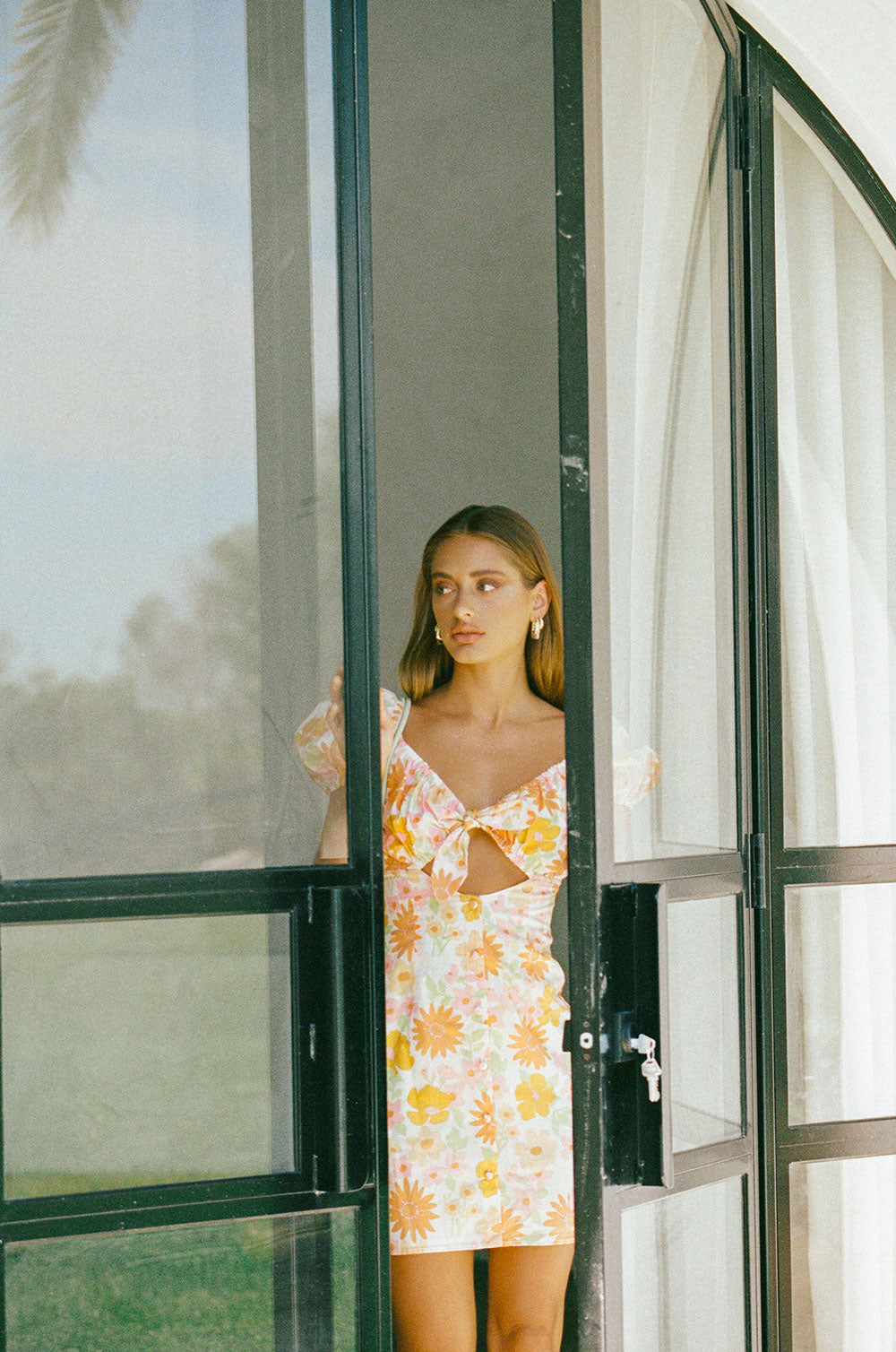Sunny Floral Print Enga Women's Dress - Sample Product