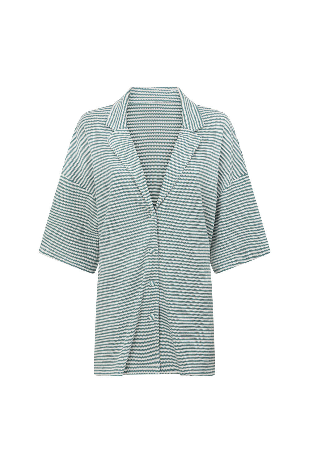 Stylish Teal Stripe Mallory Top for Effortless Wear