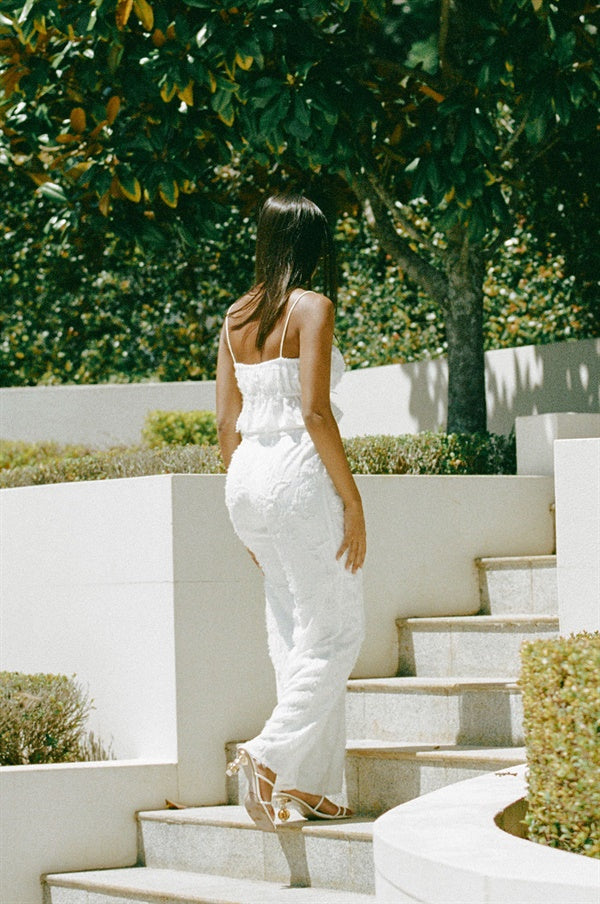 Sample Kahlo Frilled Camisole Top