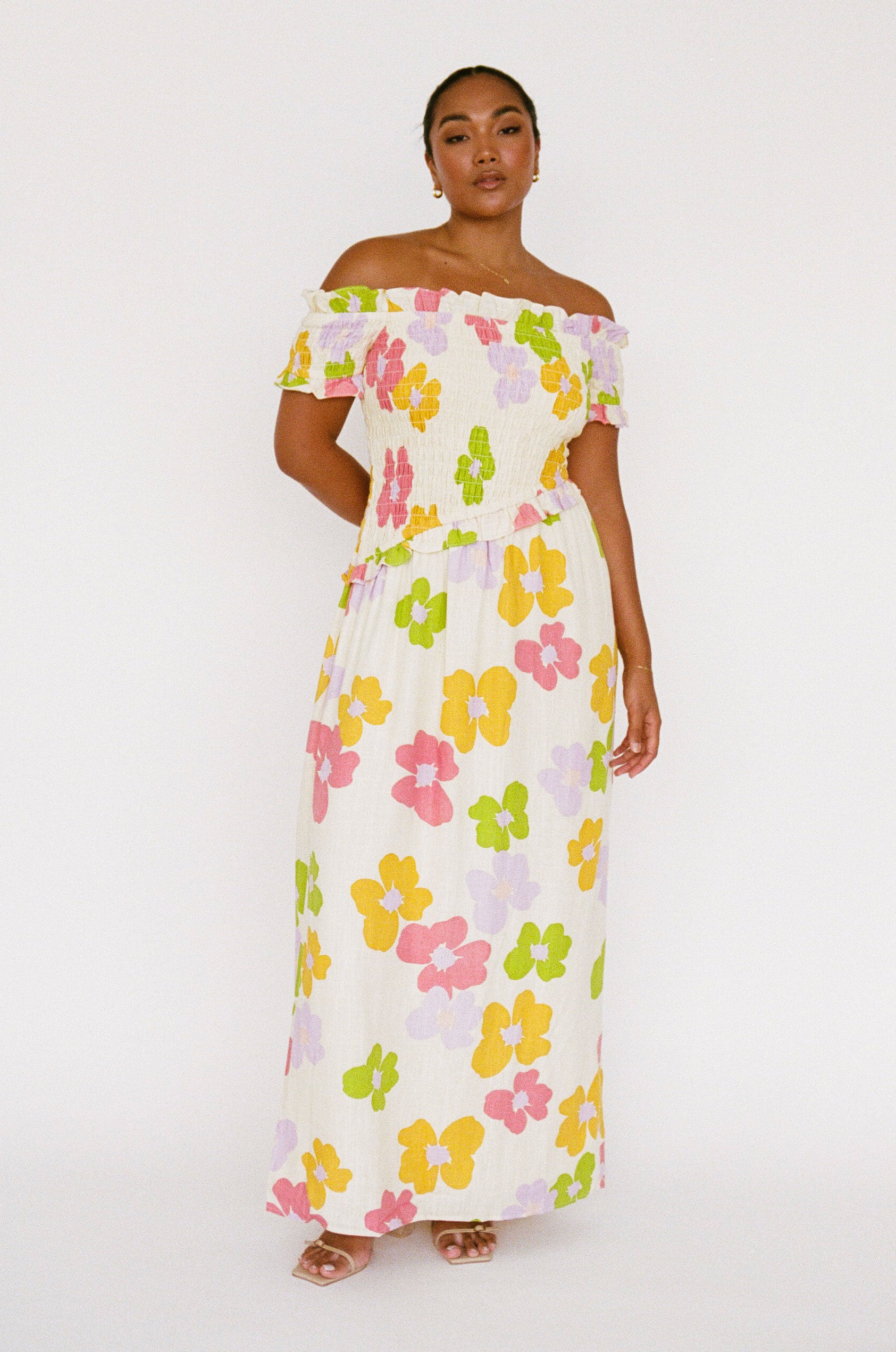 Exclusive Tutti Daisy Floral Mireya Women's Midi Dress