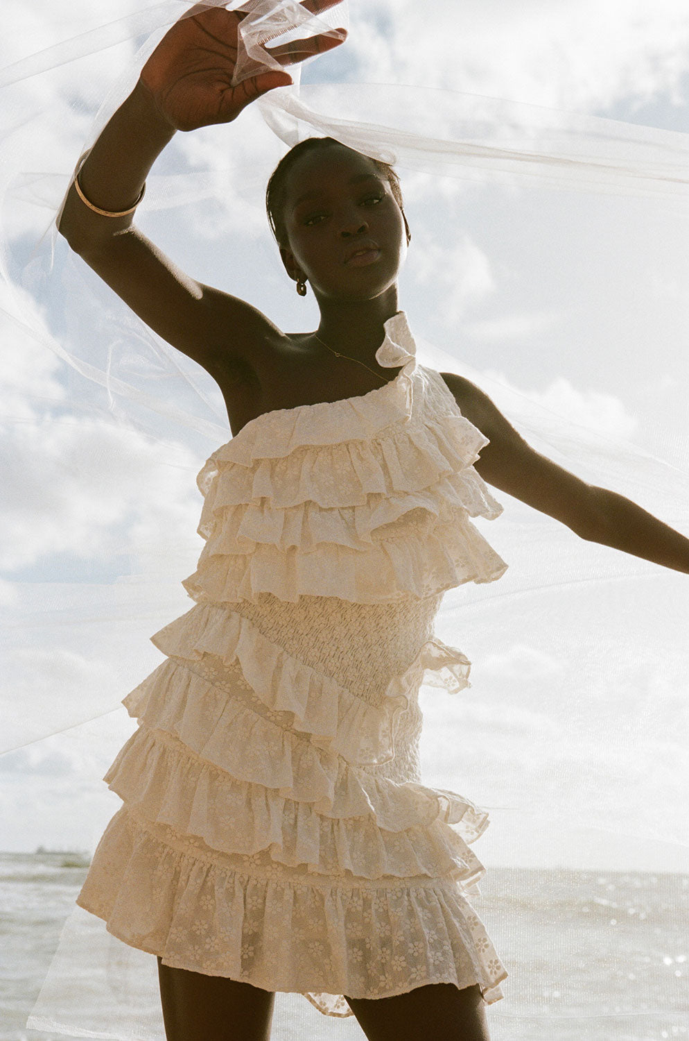 Unique Sample of Axelia Women's Dress by Sabo Skirt