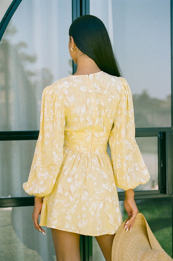 Exquisite Sabo-Designed Lulu Floral Dress for Special Events