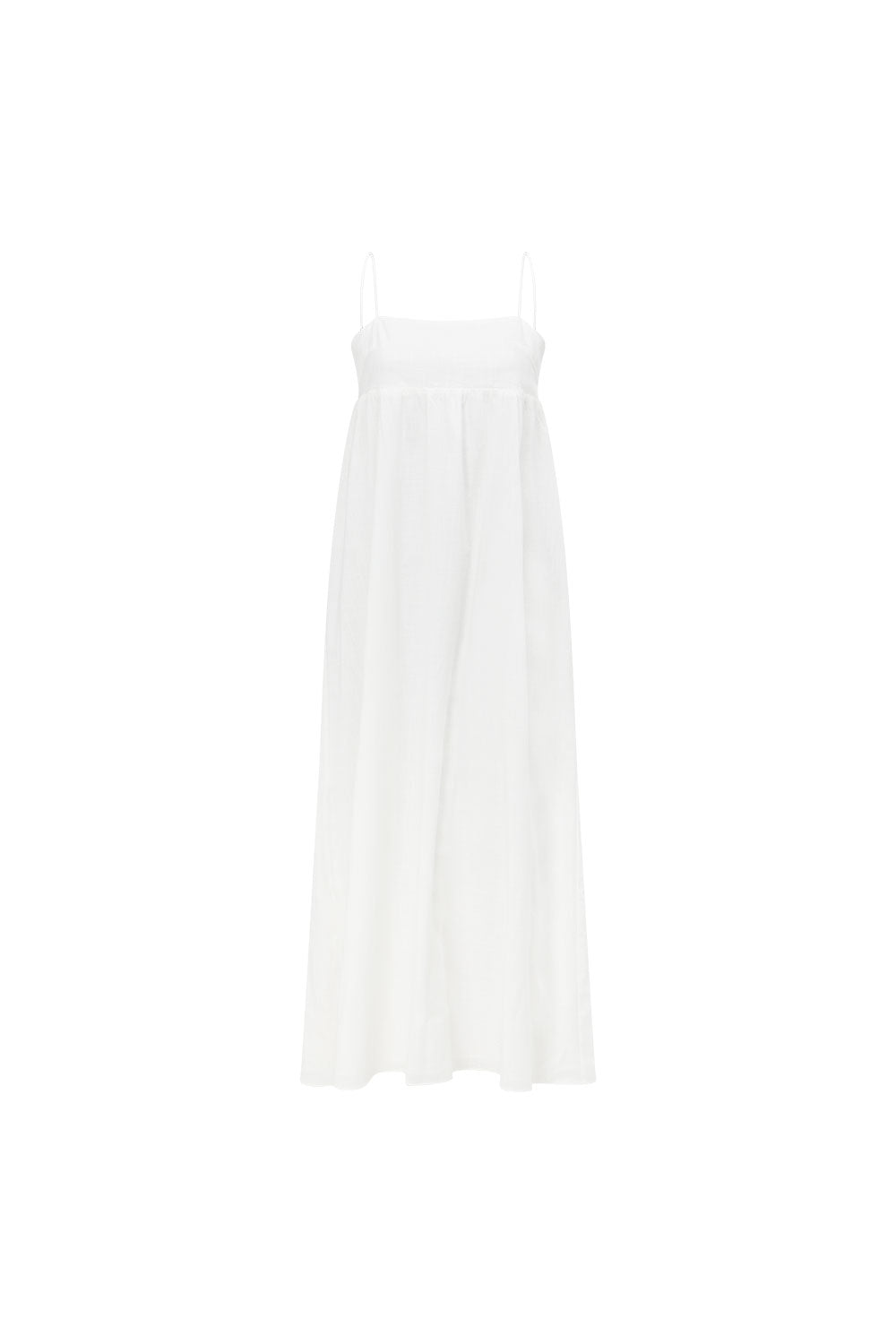 Stylish Women's White Azaria Cotton Dress for Effortless Elegance