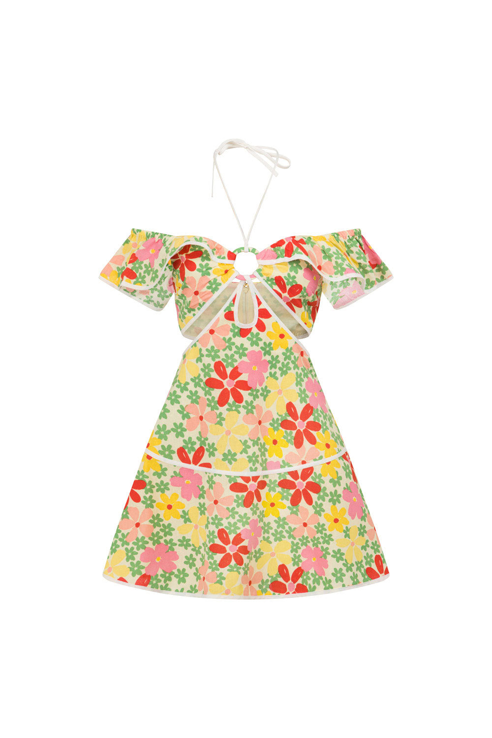 Unique Delaware Cutout Sample Dress with Small Flaw