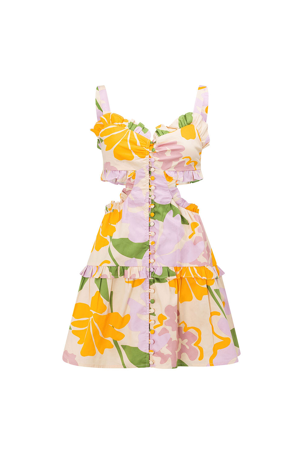 Exquisite Alaya Lily Floral Dress - A Sample Piece