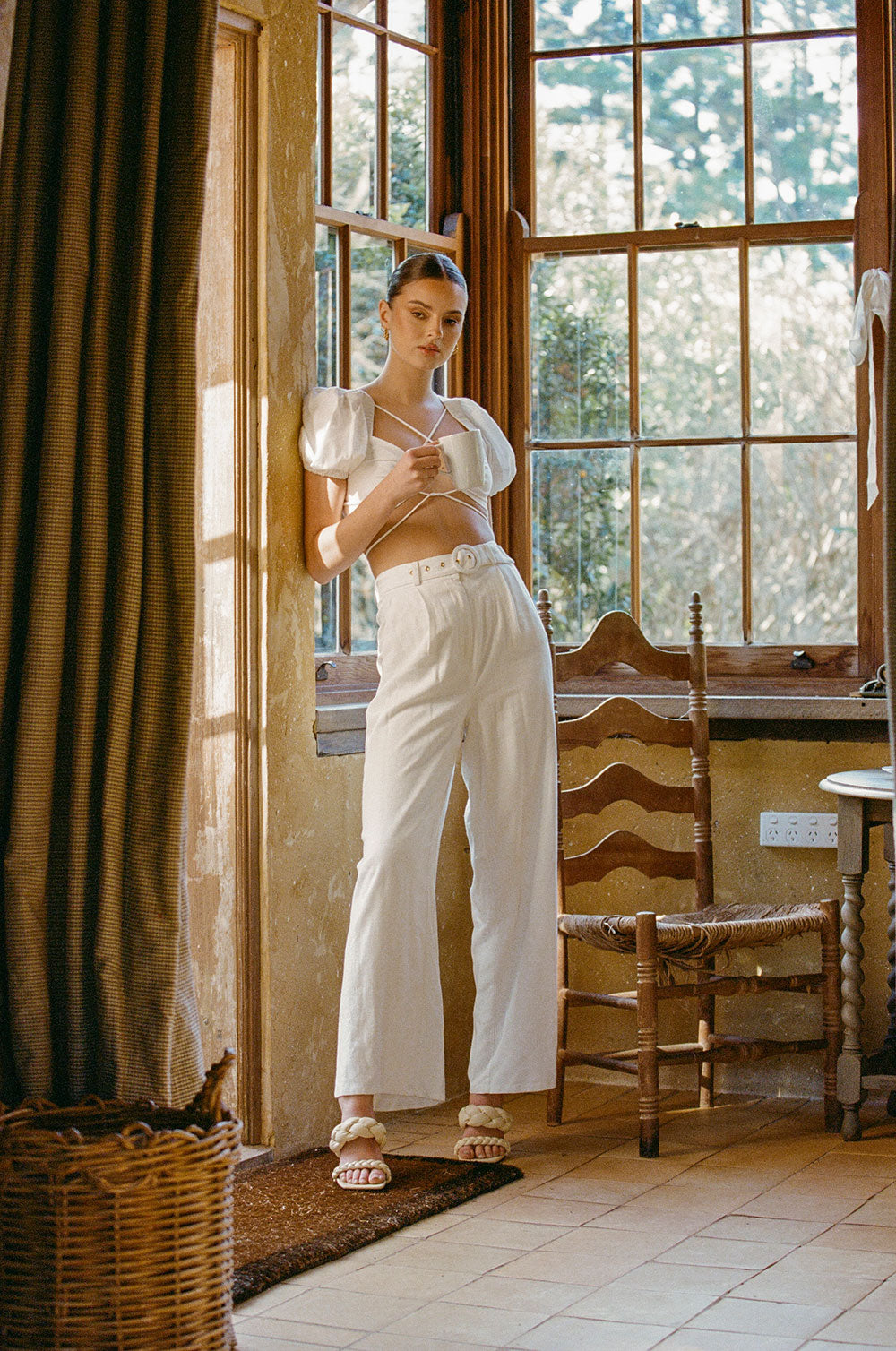 Unique Saylor Pants Sample - Waist Tie Missing