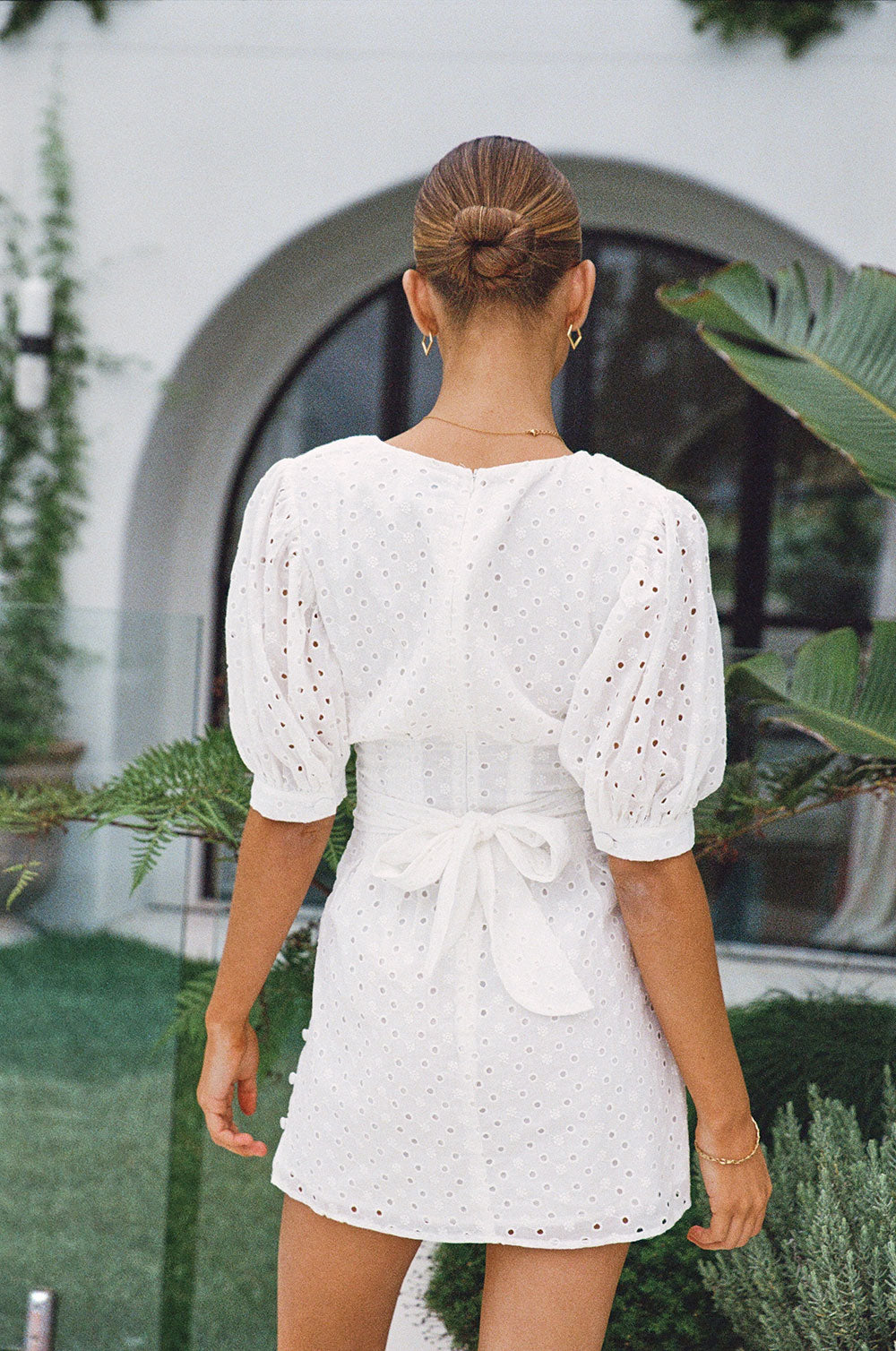Eyelet Design Kori Style Sample Dress