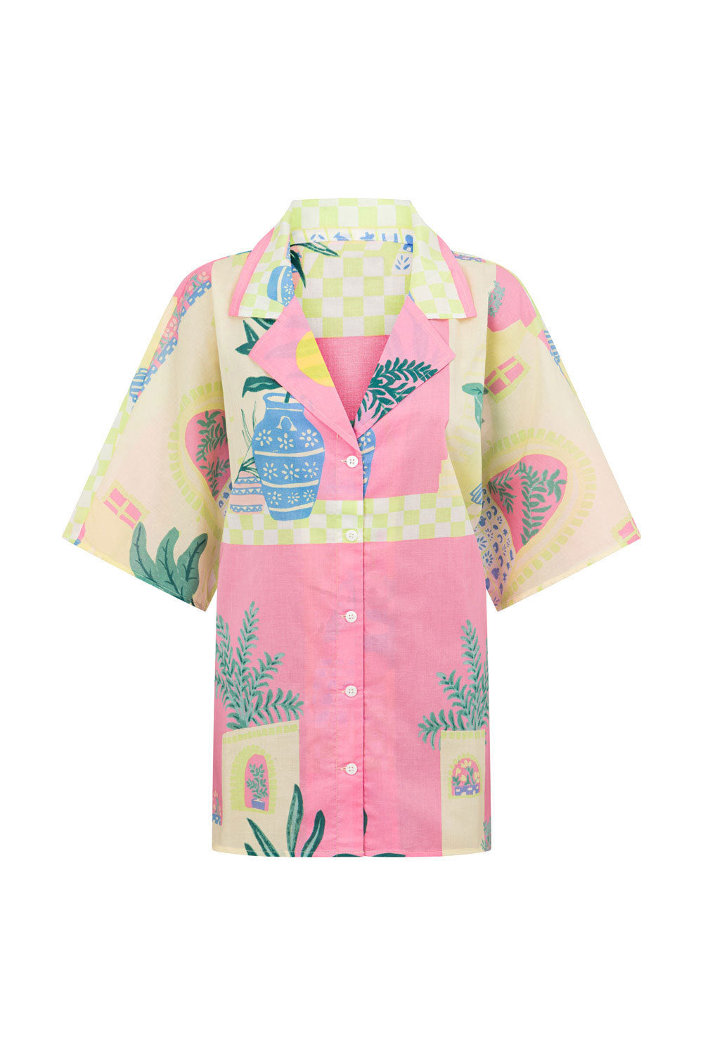 Exclusive Vista Pink Seona Top - A Stylish One - off Sample