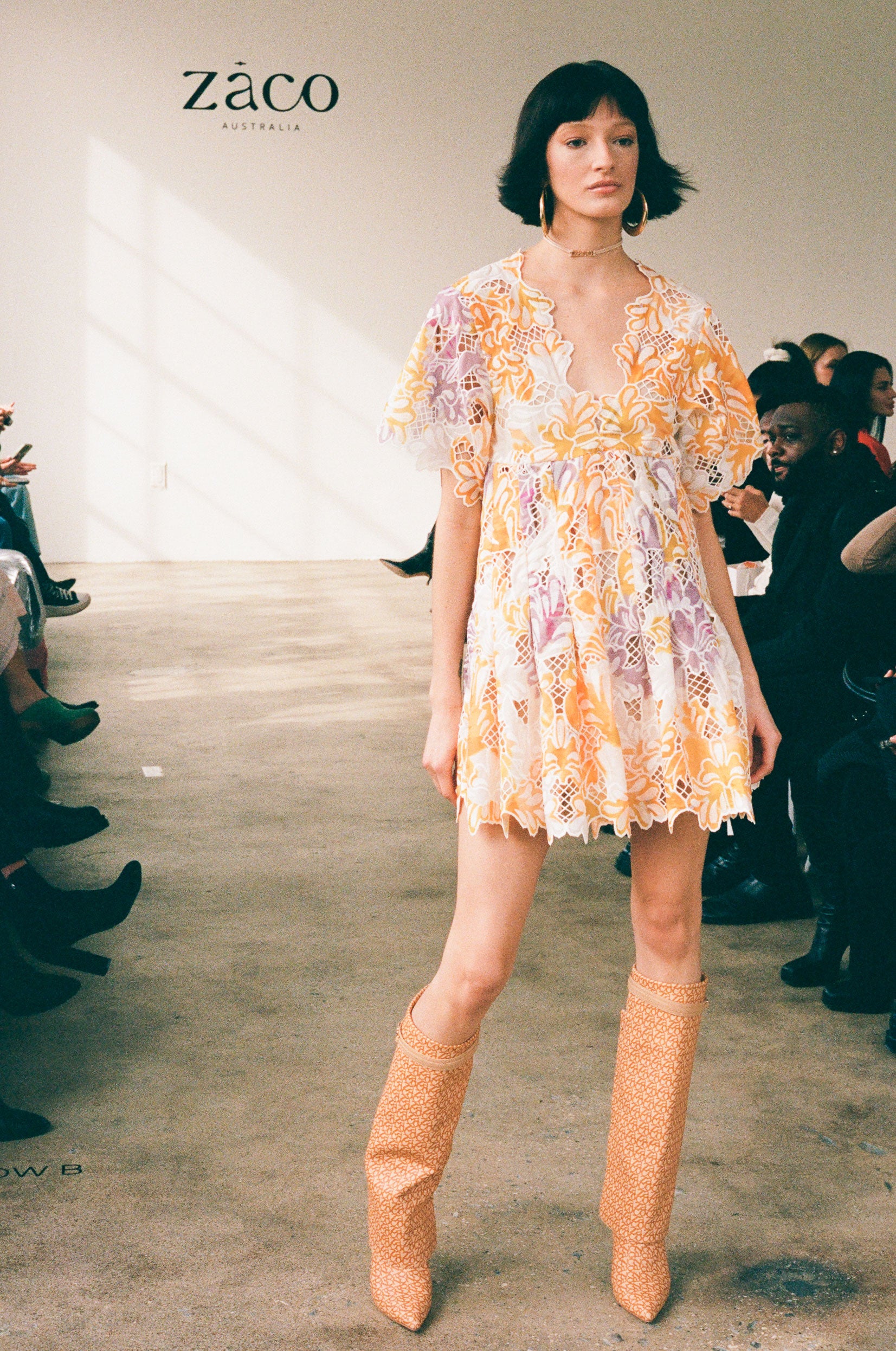 ZÃCO Exclusive Floreale Mellow 70's Inspired Gramercy Dress