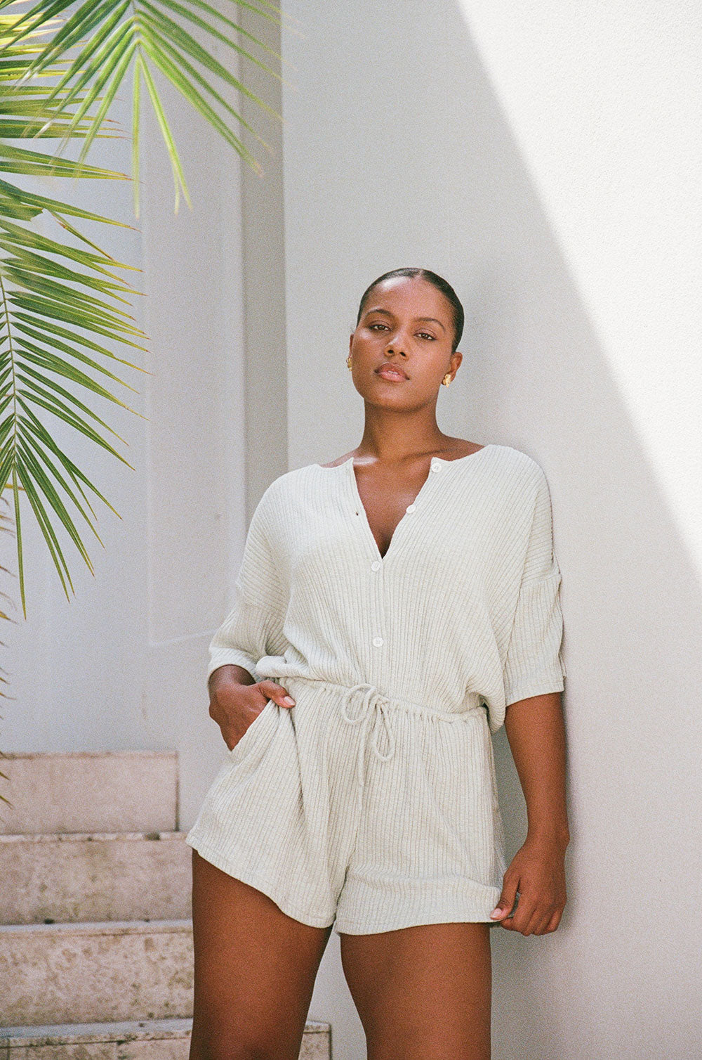 Exclusive Sage Juniper Playsuit - One - of - a - Kind XS Sample