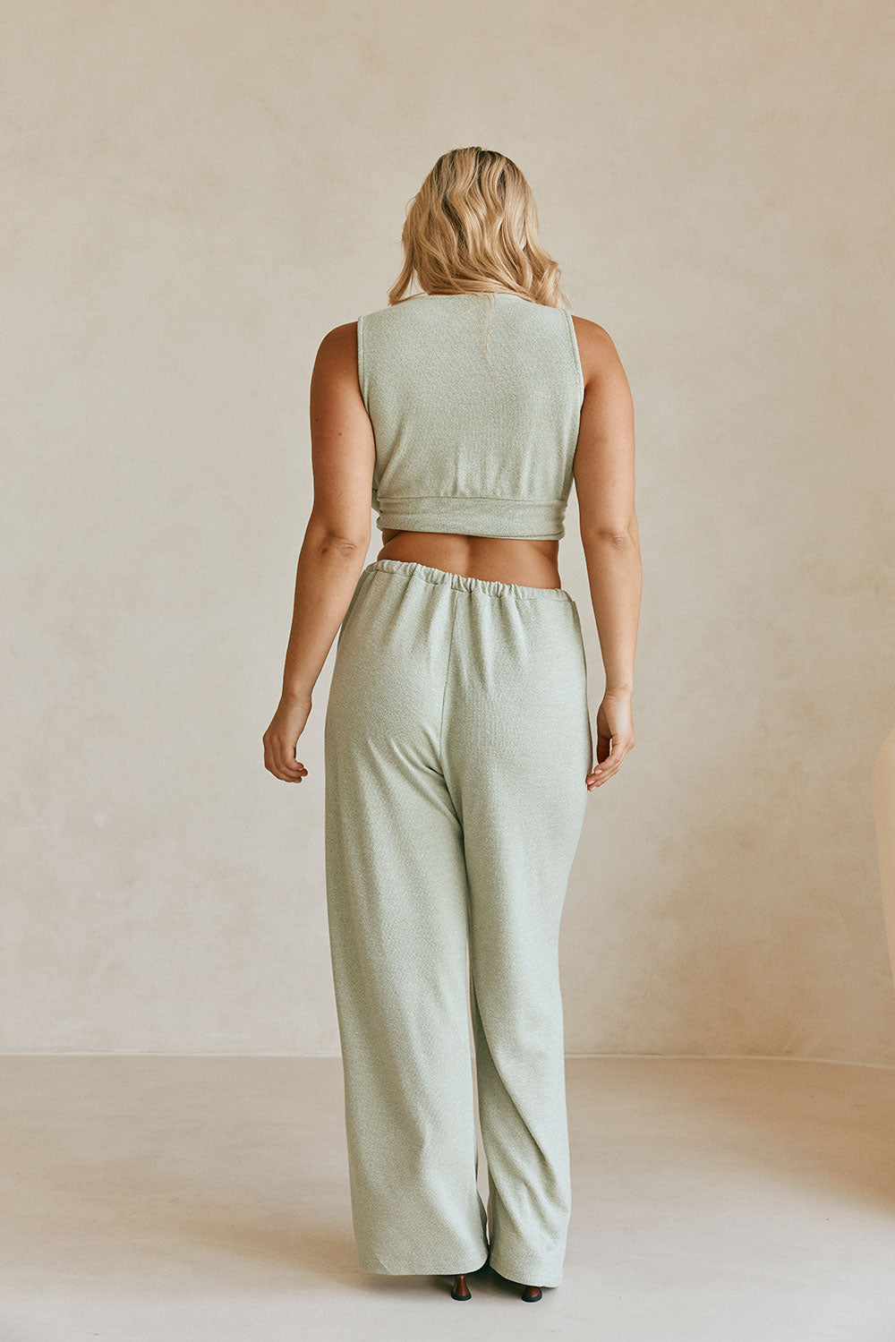 Unique Sage Sierra Top - A One - of - a - Kind Sample in Size S