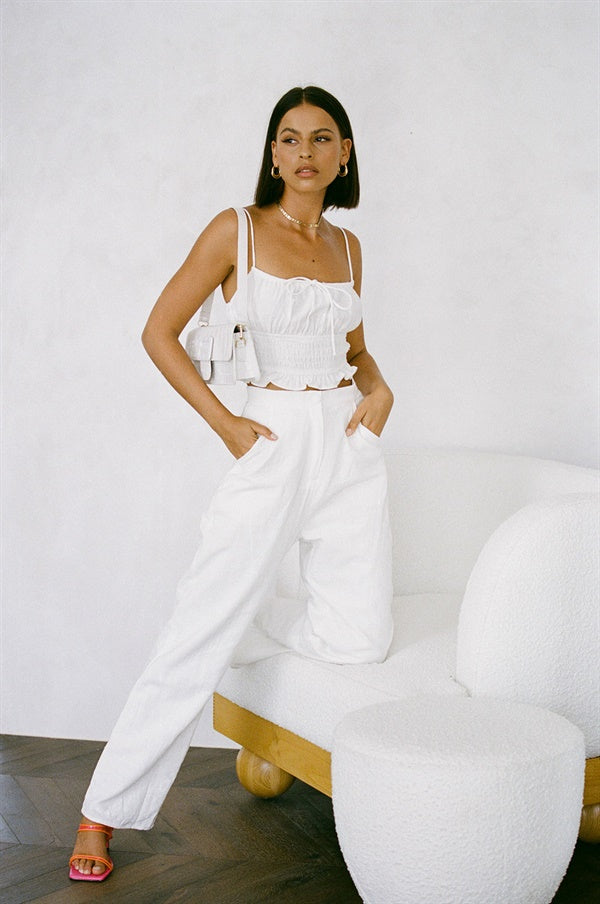 Sample White Titania Style Women's Pants