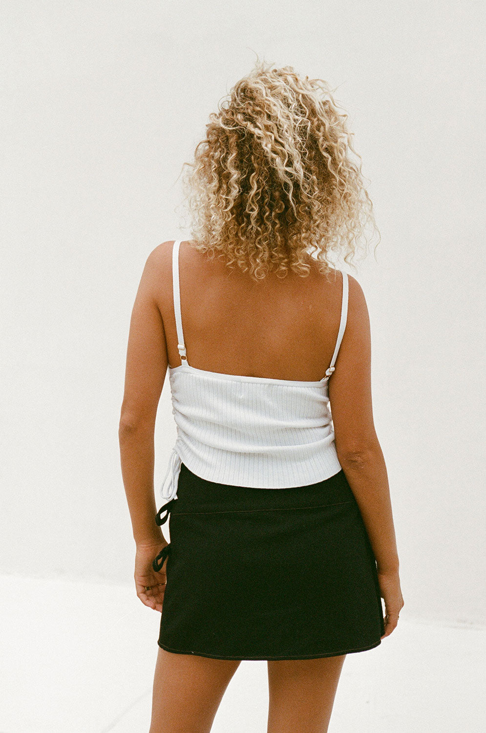 Black Denim Luna Skirt - A Stylish Fashion Piece